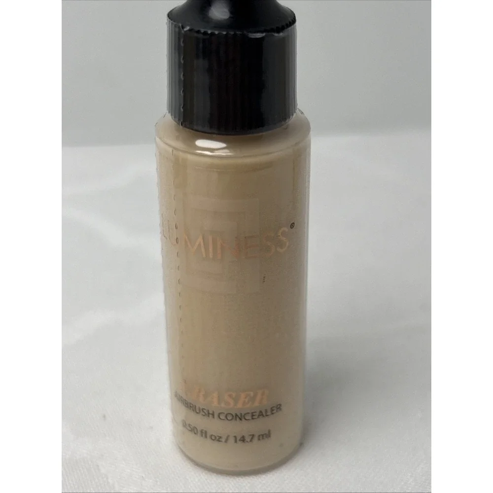 4 Luminess Airbrush Concealer, Eraser, Glow, Primer, Tip Top New 0.50 oz Sealed